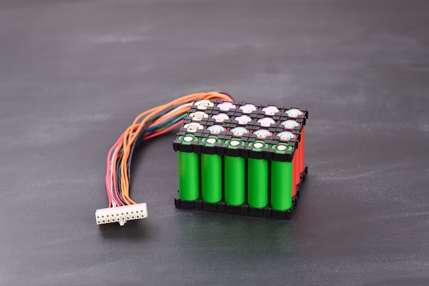 Image of a battery as a power source in an electrical circuit
